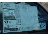 2016 Toyota Tacoma TRD Sport Double Cab 4x4 Window Sticker