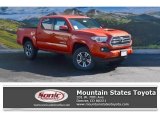 2016 Inferno Orange Toyota Tacoma TRD Sport Double Cab 4x4 #107761615