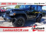 2016 Black Jeep Wrangler Willys Wheeler 4x4 #107761848