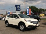 2013 White Diamond Pearl Honda CR-V LX AWD #107761699