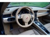 2012 Porsche 911 Carrera Cabriolet Sand Beige Interior