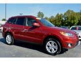 2011 Sonoran Red Hyundai Santa Fe Limited #107761871