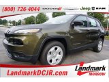 2016 ECO Green Pearl Jeep Cherokee Sport #107797430