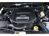 2016 Jeep Wrangler Sahara 4x4 3.6 Liter DOHC 24-Valve VVT V6 Engine