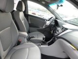 2016 Hyundai Accent Sport Hatchback Gray Interior