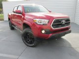 2016 Toyota Tacoma SR5 Double Cab 4x4 Front 3/4 View