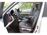 2010 Land Rover Range Rover Supercharged Arabica Brown/Ivory White Interior