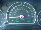 2010 Saab 9-3 Aero Sport Sedan XWD Gauges