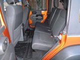 2010 Jeep Wrangler Unlimited Mountain Edition 4x4 Rear Seat