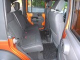 2010 Jeep Wrangler Unlimited Mountain Edition 4x4 Rear Seat