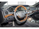 2015 Mercedes-Benz S 550e Plug-In Hybrid Sedan Black Interior