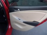 2016 Hyundai Accent SE Sedan Door Panel