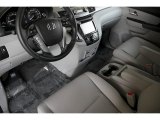 2016 Honda Odyssey Touring Elite Gray Interior