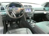 2016 Ford Explorer XLT 4WD Ebony Black Interior