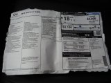 2014 Infiniti QX70 AWD Window Sticker