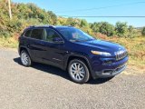 True Blue Pearl Jeep Cherokee in 2016