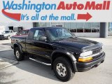 2002 Onyx Black Chevrolet S10 ZR2 Extended Cab 4x4 #107881327