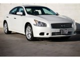 2014 Pearl White Nissan Maxima 3.5 S #107920487