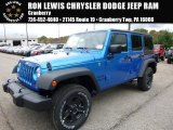 2016 Hydro Blue Pearl Jeep Wrangler Unlimited Sport 4x4 #107920419