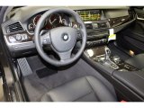 2016 BMW 5 Series 528i Sedan Black Interior