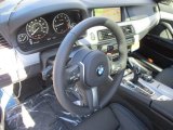 2016 BMW 5 Series 550i xDrive Sedan Black Interior