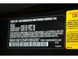 2015 2 Series Color Code for Black Sapphire Metallic - Color Code: 475