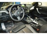 2015 BMW 2 Series M235i Convertible Black Interior