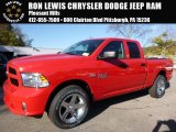 2016 Flame Red Ram 1500 Express Quad Cab 4x4 #107952055