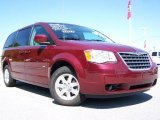 2008 Deep Crimson Crystal Pearlcoat Chrysler Town & Country Touring #10776684