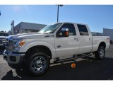 2016 Ford F350 Super Duty Lariat Crew Cab 4x4 Front 3/4 View