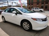 2012 Honda Civic LX Sedan Front 3/4 View