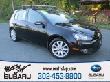 2011 Black Volkswagen Golf 4 Door TDI #107952035