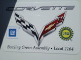 2016 Chevrolet Corvette Stingray Coupe Info Tag