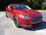 2016 Ruby Red Metallic Ford Fusion SE #107952197