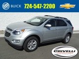 2016 Silver Ice Metallic Chevrolet Equinox LT AWD #108048031