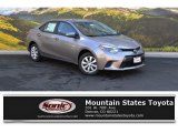 2016 Brown Sugar Metallic Toyota Corolla LE #108047672