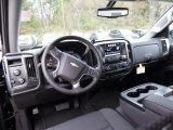 2016 Chevrolet Silverado 1500 LT Double Cab 4x4 Jet Black Interior