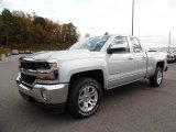 2016 Silver Ice Metallic Chevrolet Silverado 1500 LT Double Cab 4x4 #108047872