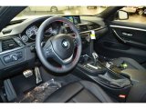 2016 BMW 4 Series 428i Gran Coupe Black Interior