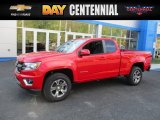 2016 Red Hot Chevrolet Colorado Z71 Extended Cab 4x4 #108047776