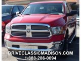 2016 Flame Red Ram 1500 Big Horn Crew Cab 4x4 #108083595