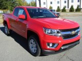 2016 Red Hot Chevrolet Colorado LT Extended Cab #108083649