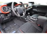 2016 Toyota Tacoma TRD Off-Road Double Cab 4x4 Black Interior