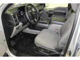 2015 Ford F150 XLT SuperCrew Medium Earth Gray Interior