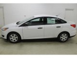 2015 Oxford White Ford Focus S Sedan #108108394