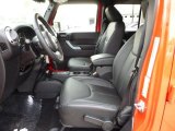 2016 Jeep Wrangler Unlimited Sahara 4x4 Black Interior