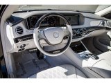 2015 Mercedes-Benz S 550 Sedan Crystal Grey/Seashell Grey Interior