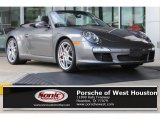 2010 Meteor Grey Metallic Porsche 911 Carrera S Cabriolet #108144254