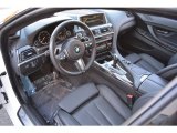 2014 BMW 6 Series 640i xDrive Gran Coupe Black Interior