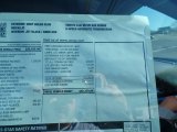 2015 Chevrolet Silverado 2500HD WT Regular Cab 4x4 Window Sticker